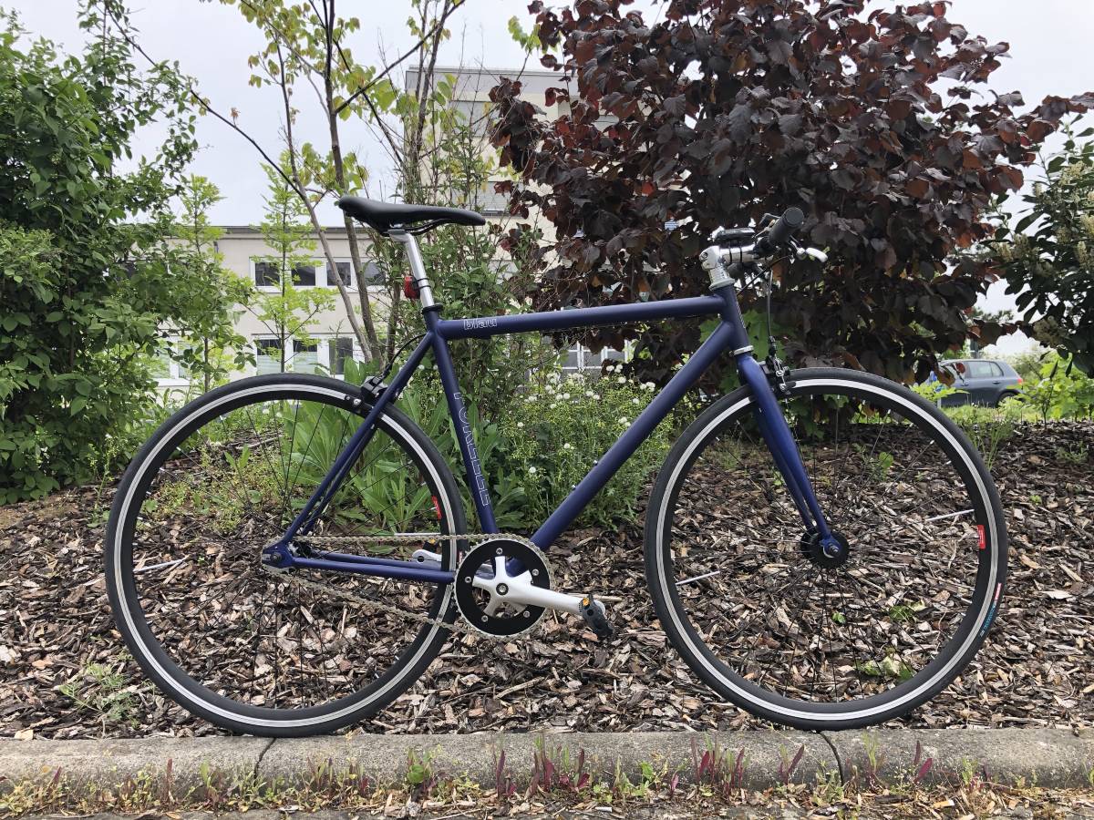 forelle blau fahrrad